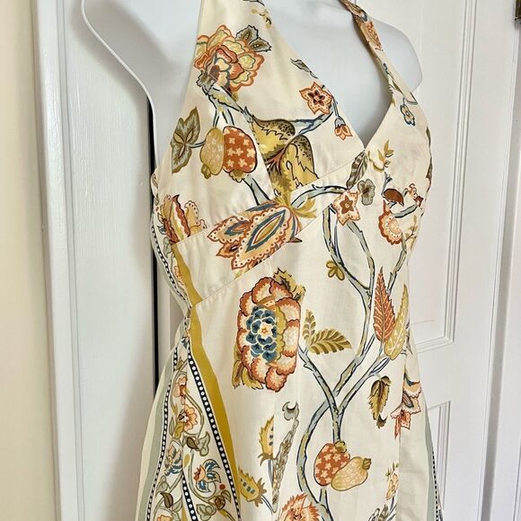 Preloved, New with Tags Floral Halter Dress - Picture 2 of 7